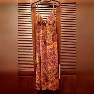 Fun & Flirt Paisley Maxi Dress